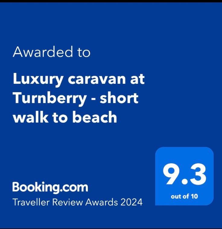 Willa Luxury Caravan At Turnberry - Short Walk To Beach Girvan Zewnętrze zdjęcie