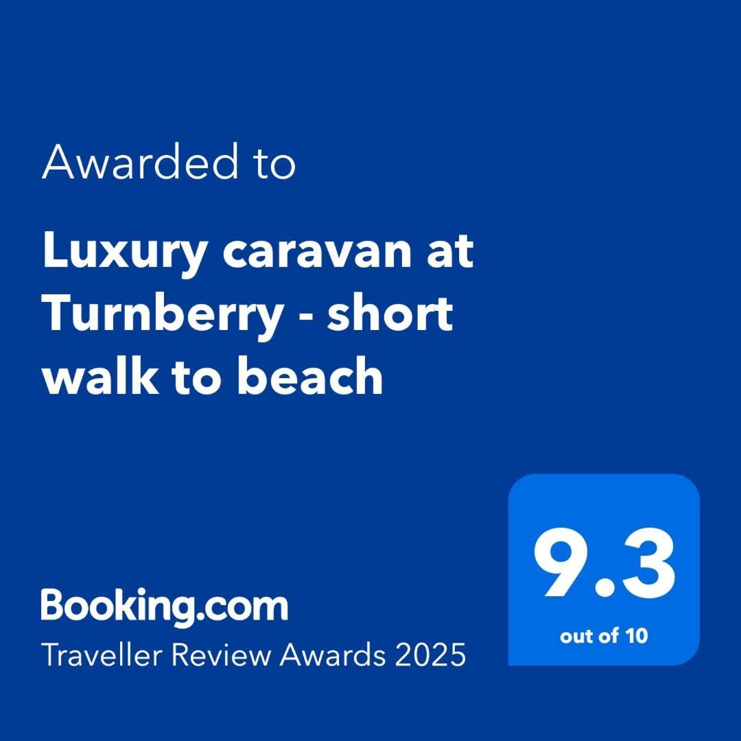 Luxury Caravan At Turnberry - Short Walk To Beach Girvan Zewnętrze zdjęcie